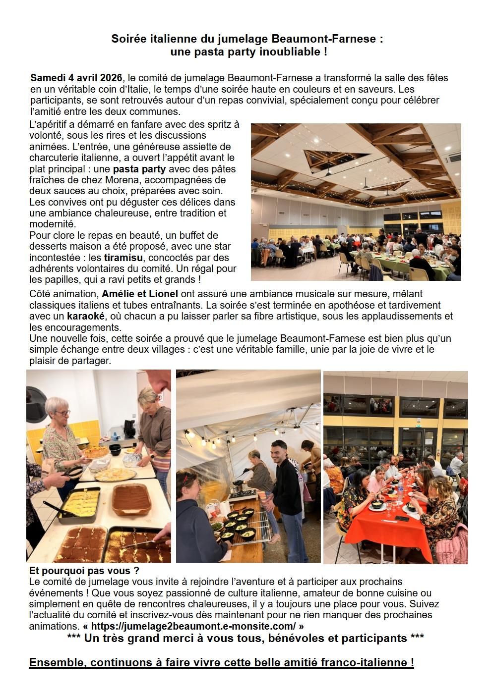 Article jumelage 2